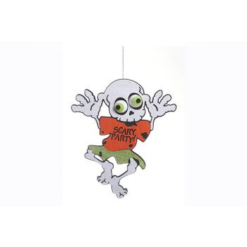 Cosy @ Home Hanger Skelet Scary Party Vilt 39x45cm