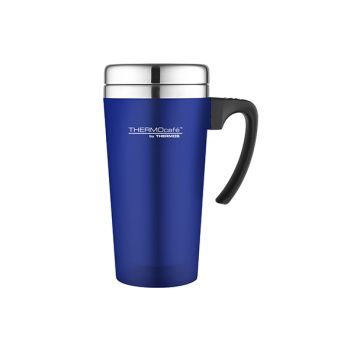 Thermos Soft Touch Travel Mug Blauw 420ml