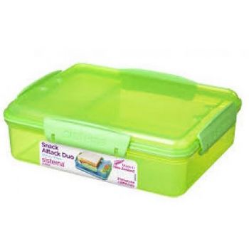 Sistema Lunch 1482 Snack Attack Duo 975ml Groen